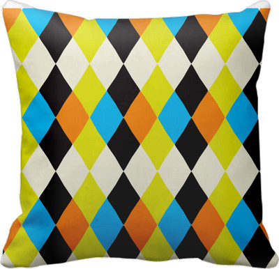 

SajawatHomes Printed Cushions Cover(Multicolor)