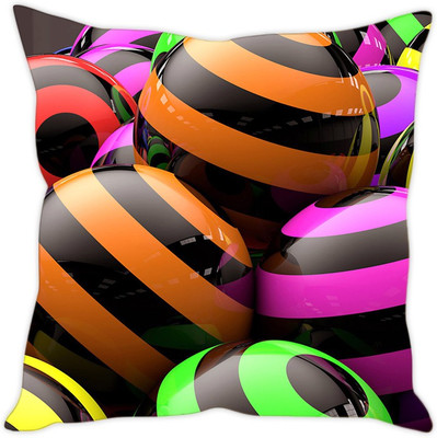 

Sleep Nature's Abstract Cushions Cover(Pack of 5, 30.64 cm*30.64 cm, Multicolor)