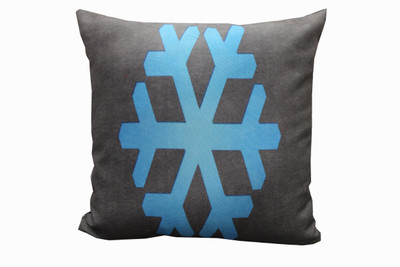

Adishma Printed Cushions Cover(40 cm*40 cm, Black, Blue)