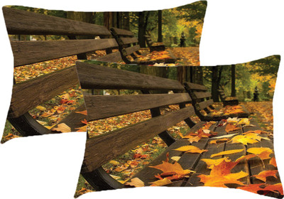

Sleep Nature's Printed Pillows Cover(Pack of 2, 68.58 cm*45.72 cm, Multicolor)