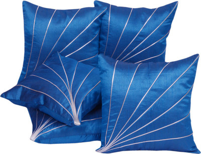 

Shine Villa Striped Cushions Cover(Pack of 5, 40 cm*40 cm, Blue)
