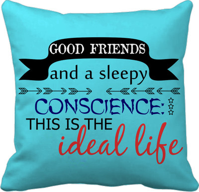 

Tied Ribbons Geometric Cushions Cover(30 cm*30 cm, Multicolor)