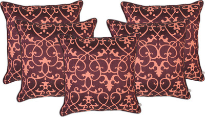 Zubix Abstract Cushions Cover(Pack of 5, 40 cm*40 cm, Purple)