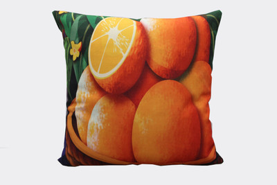 

Adishma Printed Cushions Cover(40 cm*40 cm, Orange)