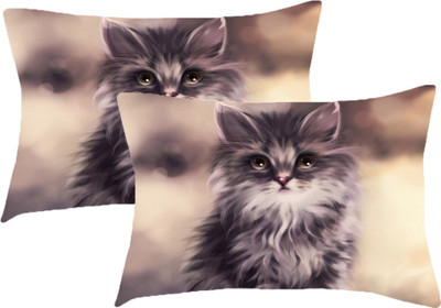 

Sleep Nature's Printed Pillows Cover(Pack of 2, 68.58 cm*45.72 cm, Multicolor)