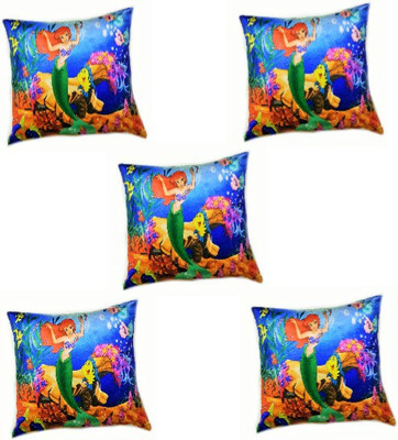 

Chandra Impex Printed Cushions Cover(Pack of 5, 40.64 cm*40.64 cm, Multicolor)