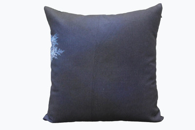 Adishma Printed Cushions Cover(40 cm*40 cm, Dark Blue)