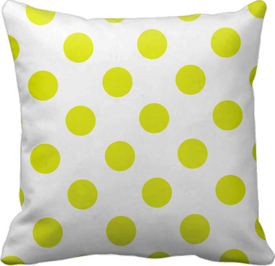 

SajawatHomes Printed Cushions Cover(40 cm*40 cm, White, Yellow)