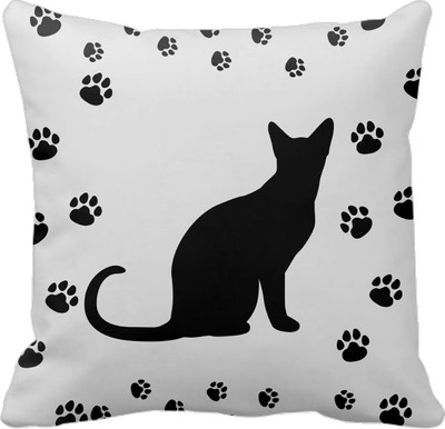 

Tied Ribbons Printed Cushions Cover(30 cm*30 cm, White)