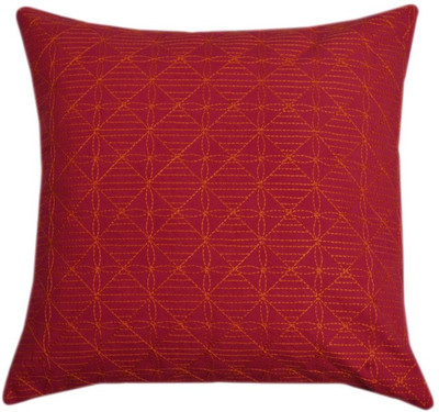 

YAMINI Embroidered Cushions Cover(40 cm*40 cm, Pink)