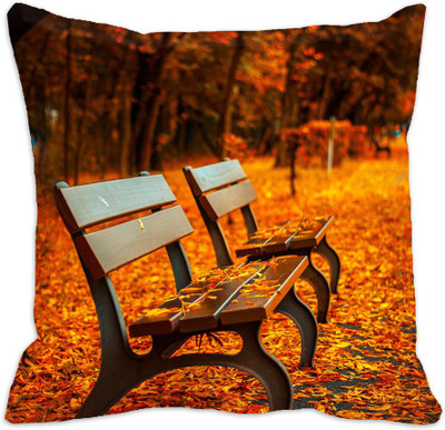 64% OFF on meSleep 3D Printed Cushions Cover(40.64 cm*40.64 cm, Multicolor)