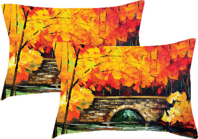 

Sleep Nature's Printed Pillows Cover(Pack of 2, 68.58 cm*45.72 cm, Multicolor)