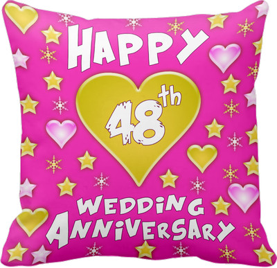 

Tied Ribbons Printed Cushions Cover(30 cm*30 cm, Multicolor)