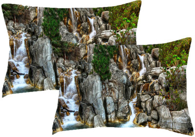 

Sleep Nature's Printed Pillows Cover(Pack of 2, 68.58 cm*45.72 cm, Multicolor)