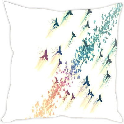 

Sleep Nature's Abstract Cushions Cover(40.64 cm*40.64 cm, Multicolor)