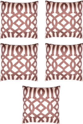 

HOMEWARDS Geometric Cushions Cover(Pack of 5, 40 cm*40 cm, Multicolor)