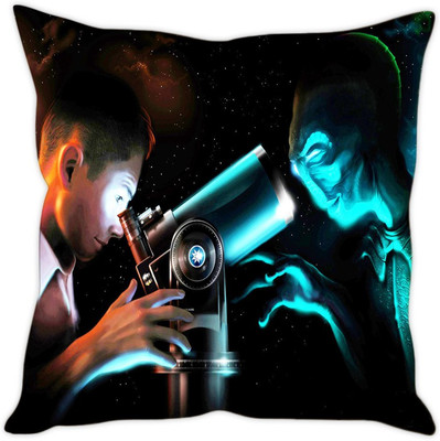 

Sleep Nature's Abstract Cushions Cover(30.63 cm*30.63 cm, Multicolor)