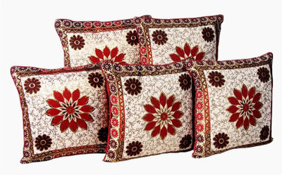 

Creative Homes Floral Cushions Cover(Pack of 5, 40 cm*40 cm, Multicolor)