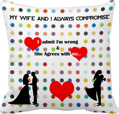 

Tied Ribbons Abstract Cushions Cover(30 cm*30 cm, Multicolor)
