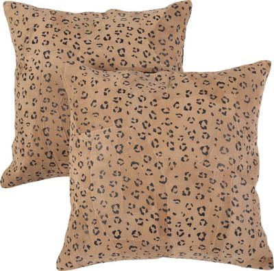

Rajrang Geometric Cushions Cover(Pack of 2, 41 cm*41 cm, Brown)