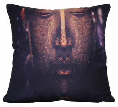 

Adishma Printed Cushions Cover(40 cm*40 cm, Brown)