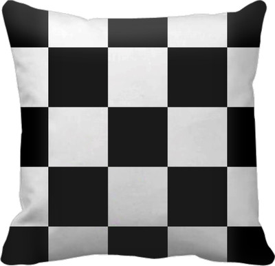 

SajawatHomes Abstract Cushions Cover(30 cm*30 cm, Black, White)