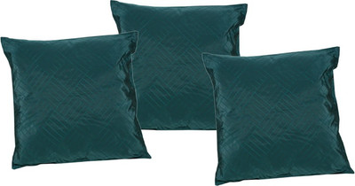 

Maba Embroidered Cushions Cover(Pack of 3, 43 cm*43 cm, Blue)
