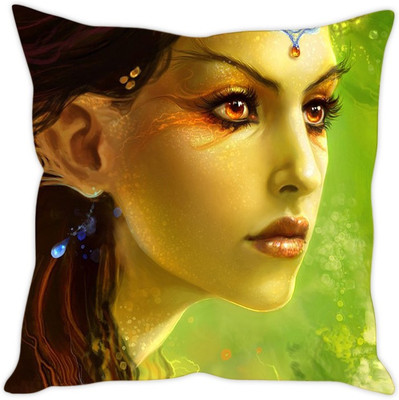 

Sleep Nature's Abstract Cushions Cover(30.63 cm*30.63 cm, Multicolor)