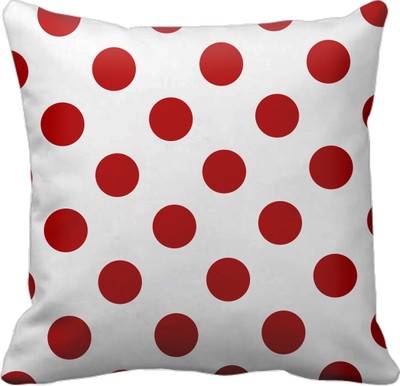 

SajawatHomes Abstract Cushions Cover(30 cm*30 cm, Red, White)