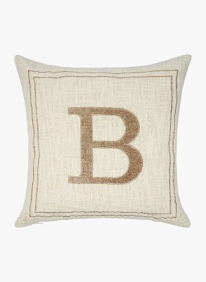 

Solaj Embroidered Cushions & Pillows Cover(69 cm*46 cm, Beige)