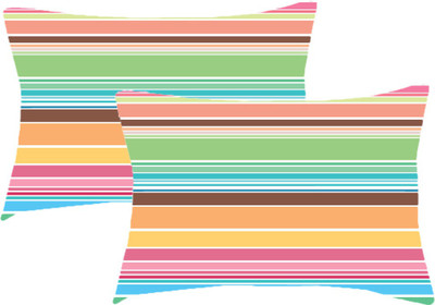 Sleep Nature's Printed Pillows Cover(Pack of 2, 68.58 cm*45.72 cm, Multicolor)