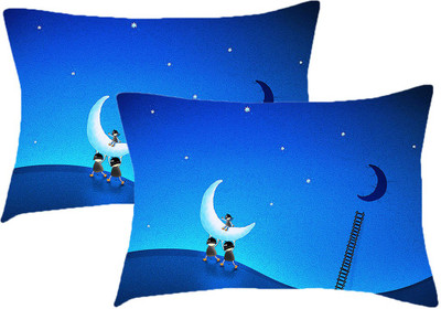 

Sleep Nature's Printed Pillows Cover(Pack of 2, 68.58 cm*45.72 cm, Multicolor)
