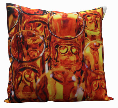 

Adishma Printed Cushions Cover(40 cm*40 cm, Orange)