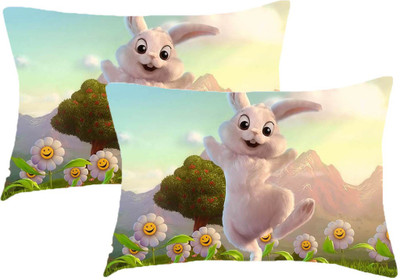 

Sleep Nature's Printed Pillows Cover(Pack of 2, 68.58 cm*45.72 cm, Multicolor)