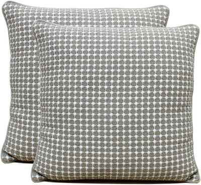 

Elan Self Design Cushions Cover(Pack of 2, 60 cm*60 cm, Multicolor)