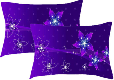 

Sleep Nature's Printed Pillows Cover(Pack of 2, 68.58 cm*45.72 cm, Multicolor)