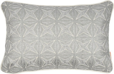 

Solaj Embroidered Cushions Cover(45 cm*30 cm, Silver)