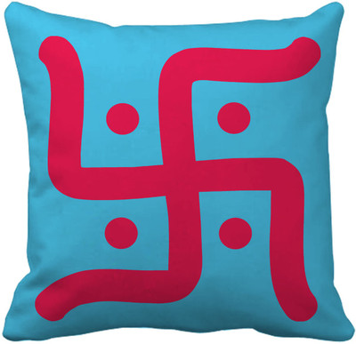 

Tied Ribbons Geometric Cushions Cover(30 cm*30 cm, Multicolor)
