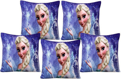 

Gurnoor 3D Printed Cushions Cover(Pack of 5, 40 cm*40 cm, Multicolor)