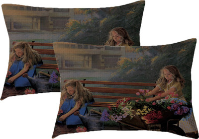 

Sleep Nature's Printed Pillows Cover(Pack of 2, 68.58 cm*45.72 cm, Multicolor)