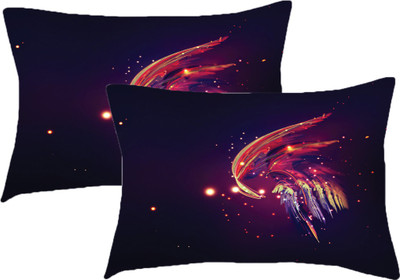 

Sleep Nature's Printed Pillows Cover(Pack of 2, 68.58 cm*45.72 cm, Multicolor)