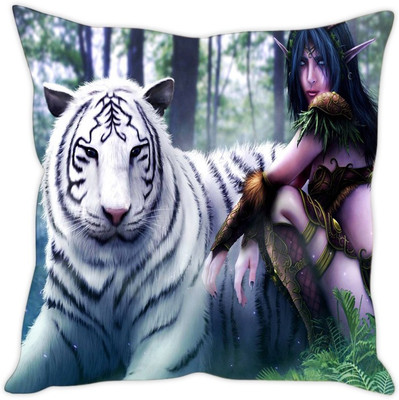 

Sleep Nature's Abstract Cushions Cover(30.63 cm*30.63 cm, Multicolor)