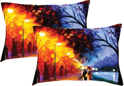 

Sleep Nature's Printed Pillows Cover(Pack of 2, 68.58 cm*45.72 cm, Multicolor)
