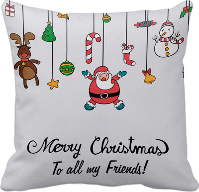

Tied Ribbons Printed Cushions Cover(30 cm*30 cm, Multicolor)