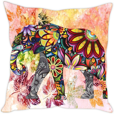

Sleep Nature's Animal Cushions Cover(40 cm*40 cm, Multicolor)