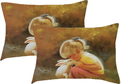

Sleep Nature's Printed Pillows Cover(Pack of 2, 68.58 cm*45.72 cm, Multicolor)