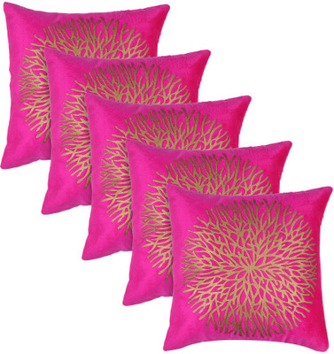 

Eccellente Paisley Cushions & Pillows Cover(Pack of 5, 40 cm*40 cm, Pink)