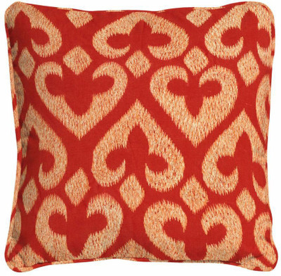 

Skipper Embroidered Cushions Cover(40 cm, Red)