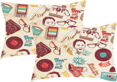 

Sleep Nature's Printed Pillows Cover(Pack of 2, 68.58 cm*45.72 cm, Multicolor)