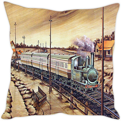 

Sleep Nature's Abstract Cushions Cover(40 cm*40 cm, Multicolor)